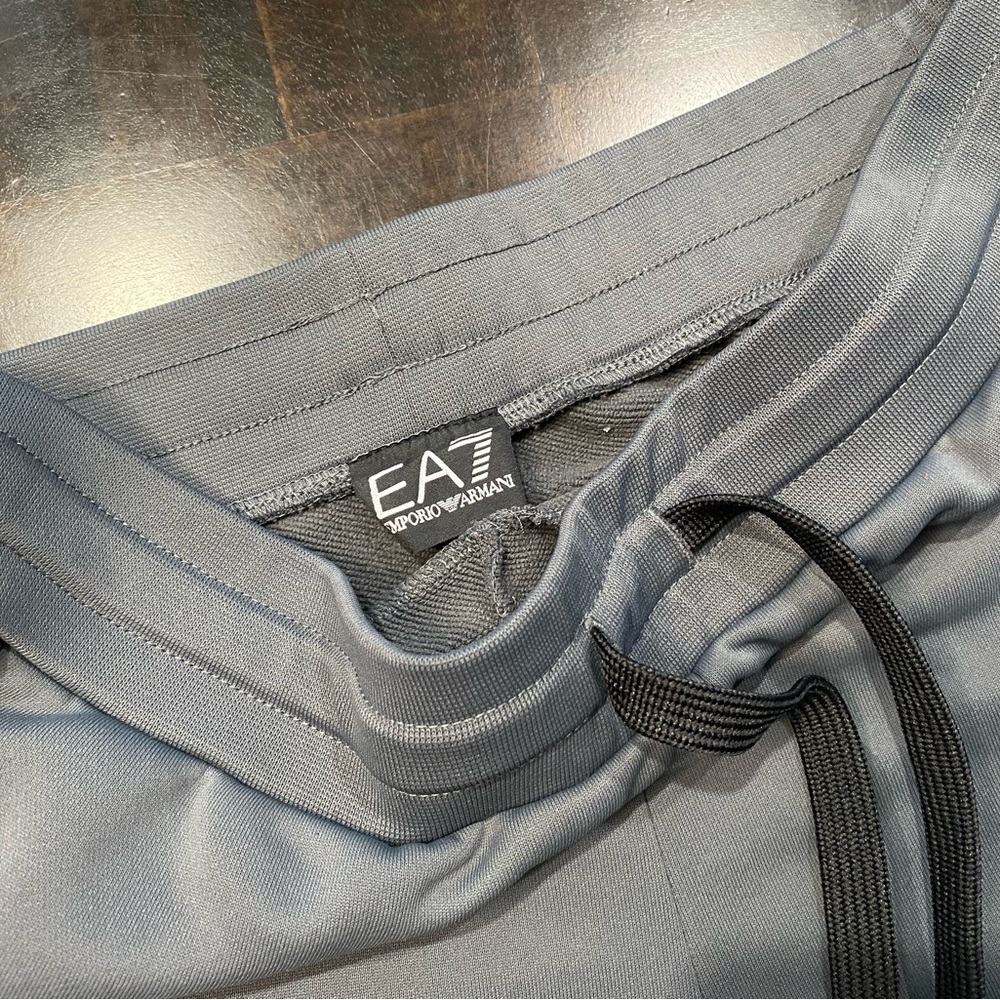 EA7 Emporio Armani Gray Sweatpants Size S - Picture 6 of 11